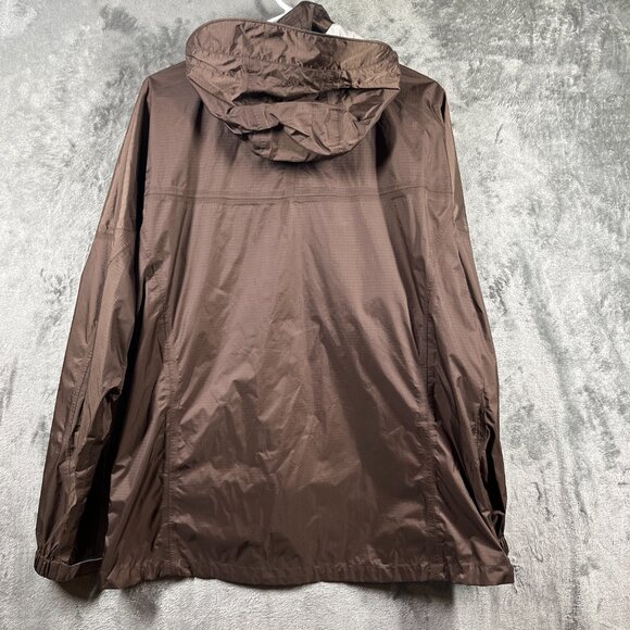 Marmot PreCip Jacket Womens XL Brown Windbreaker Waterproof Breathable Windproof - Picture 4 of 14